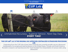 Tablet Screenshot of cuplab.com